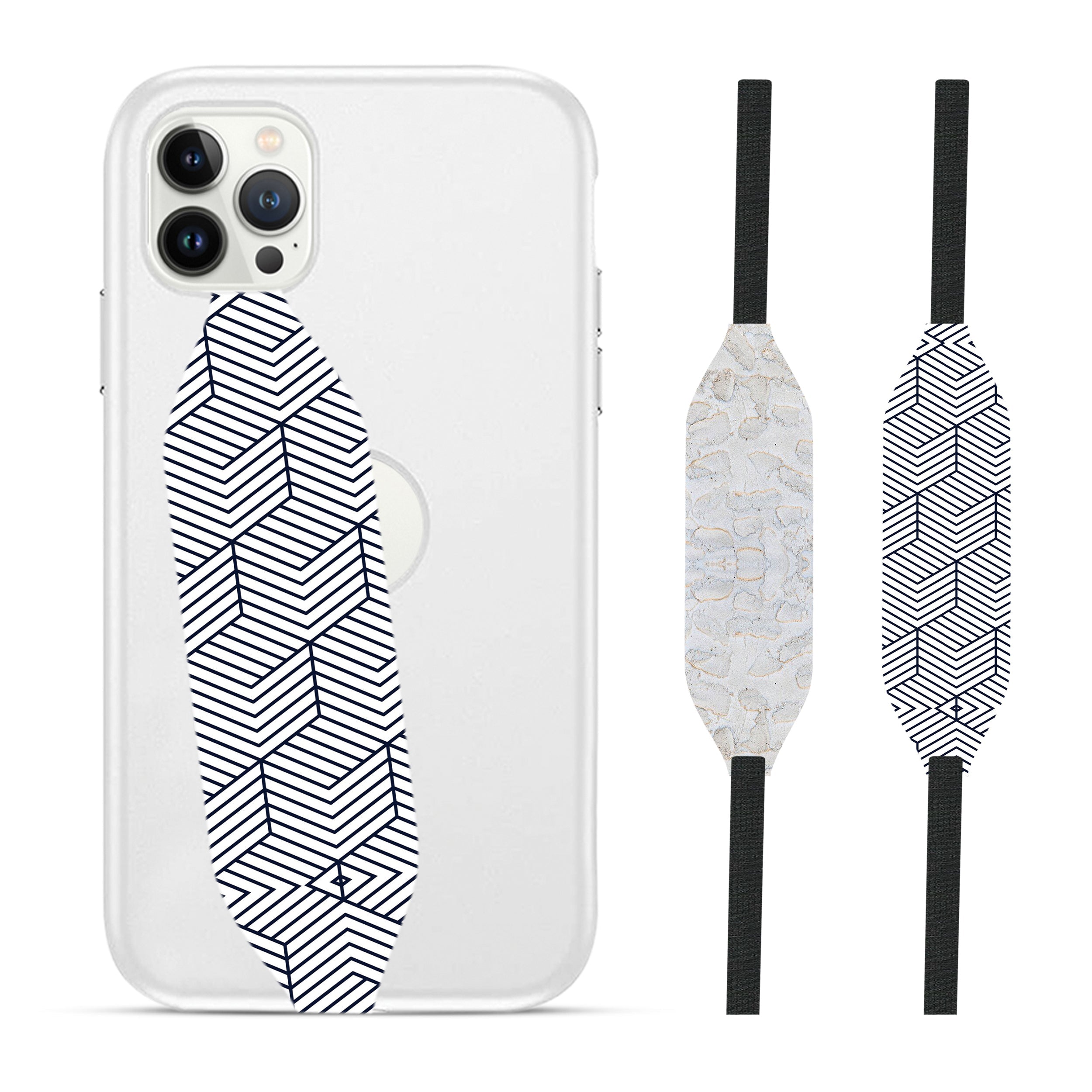 velvet violet iPhone cover with strap - switch bands