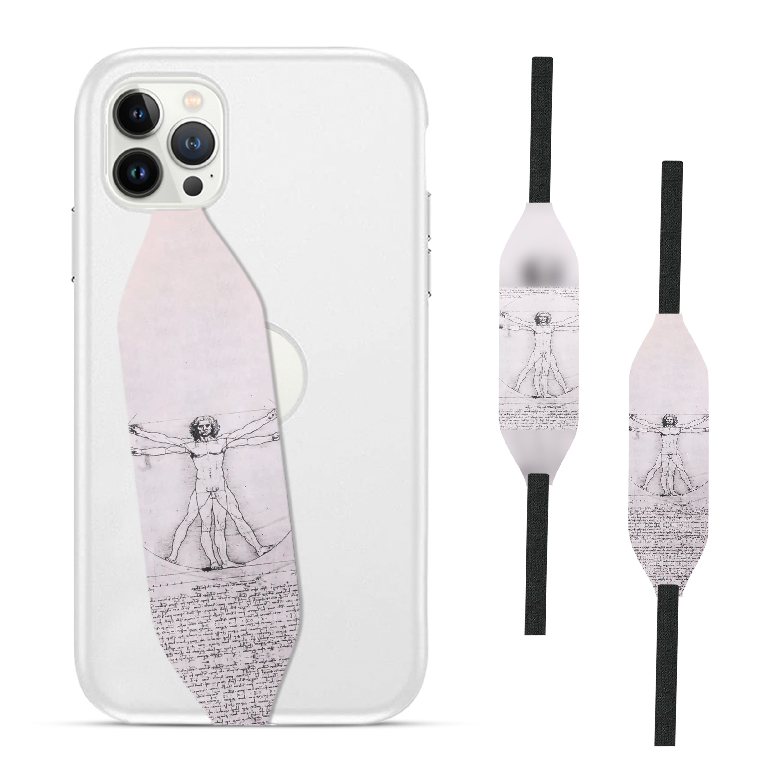 vitruvian man best Phone Grip - Switch Bands