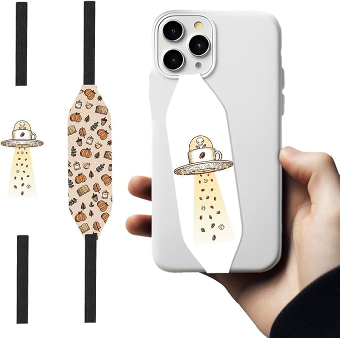Universal Phone Grip Strap -Happy PUP - Switchbands