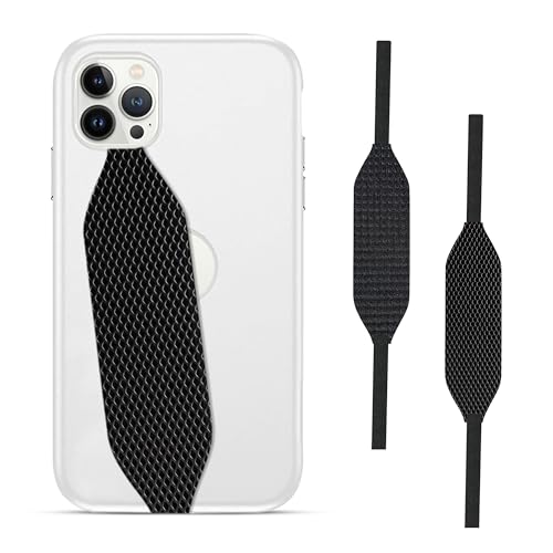 Dark Grey Shiny Phone Grip Holder - Switch Bands