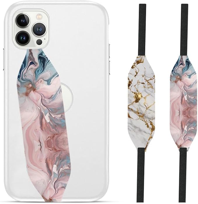 Universal Phone Grip Strap - Marble