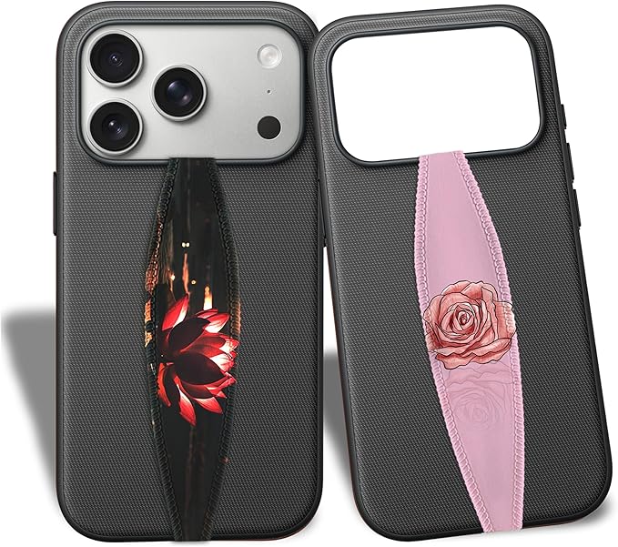 Universal Phone Grip Strap - Flowers