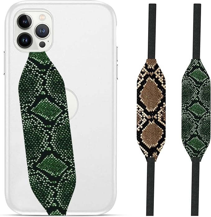 Brown & Green Snake Skin