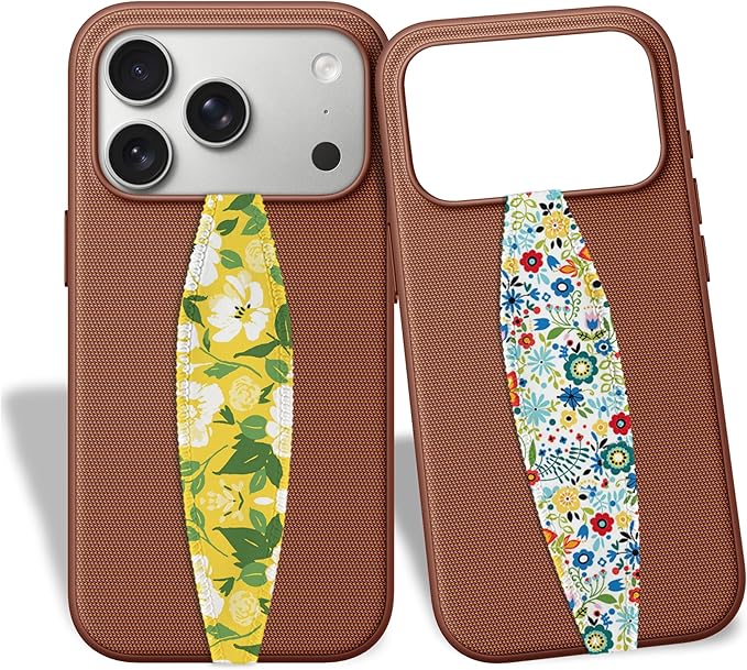 Universal Phone Grip Strap - Flowers