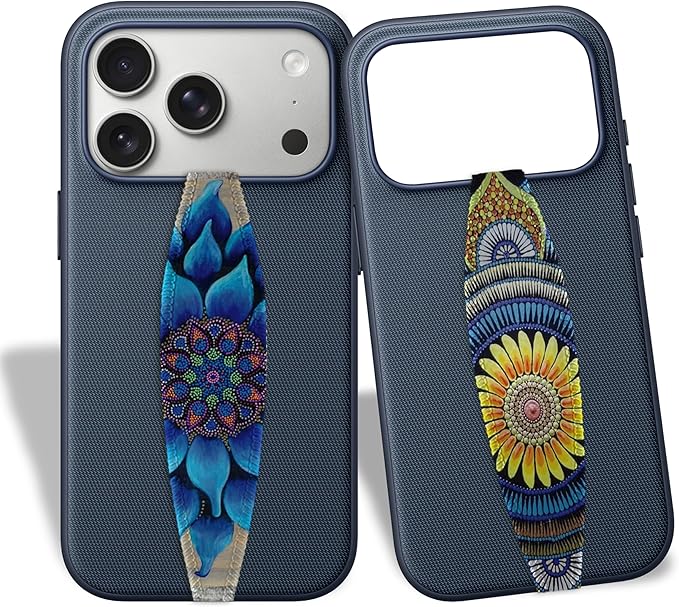 Universal Phone Grip Strap - Flowers