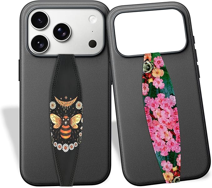 Universal Phone Grip Strap - Flowers