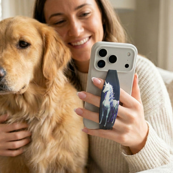 Llamacorn Phone Grip Strap | Adhesive-Free | Switchbands