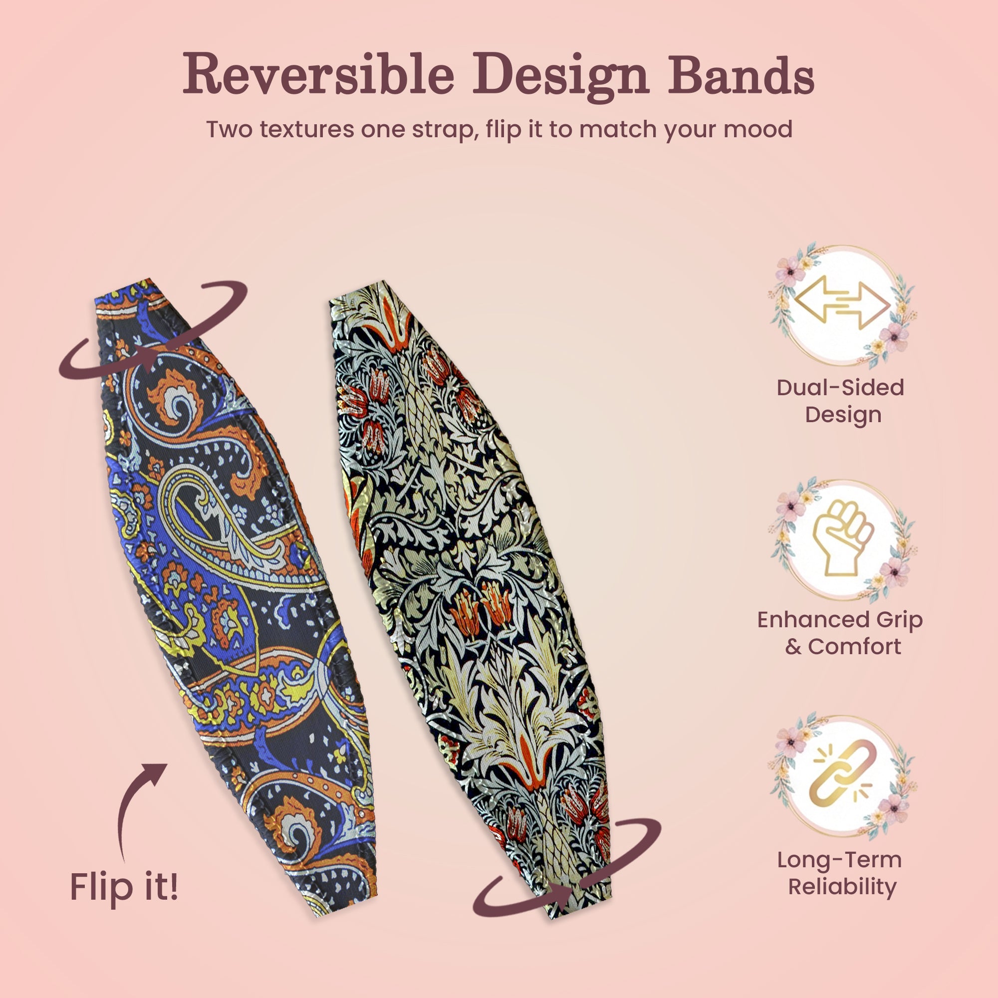 Assorted Paisley & Cool Vines,