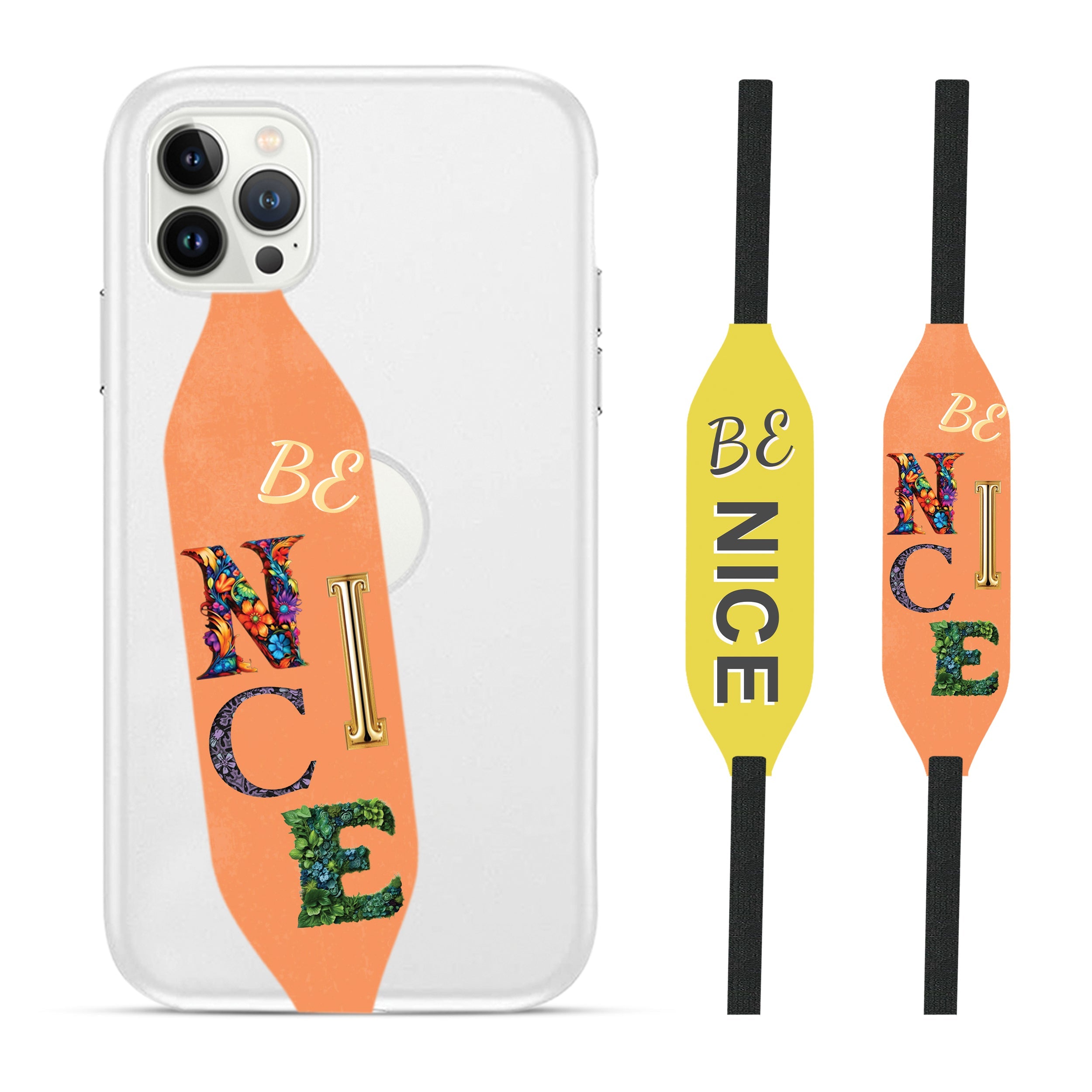 be nice iPhone Wrist Strap - switch bands 
