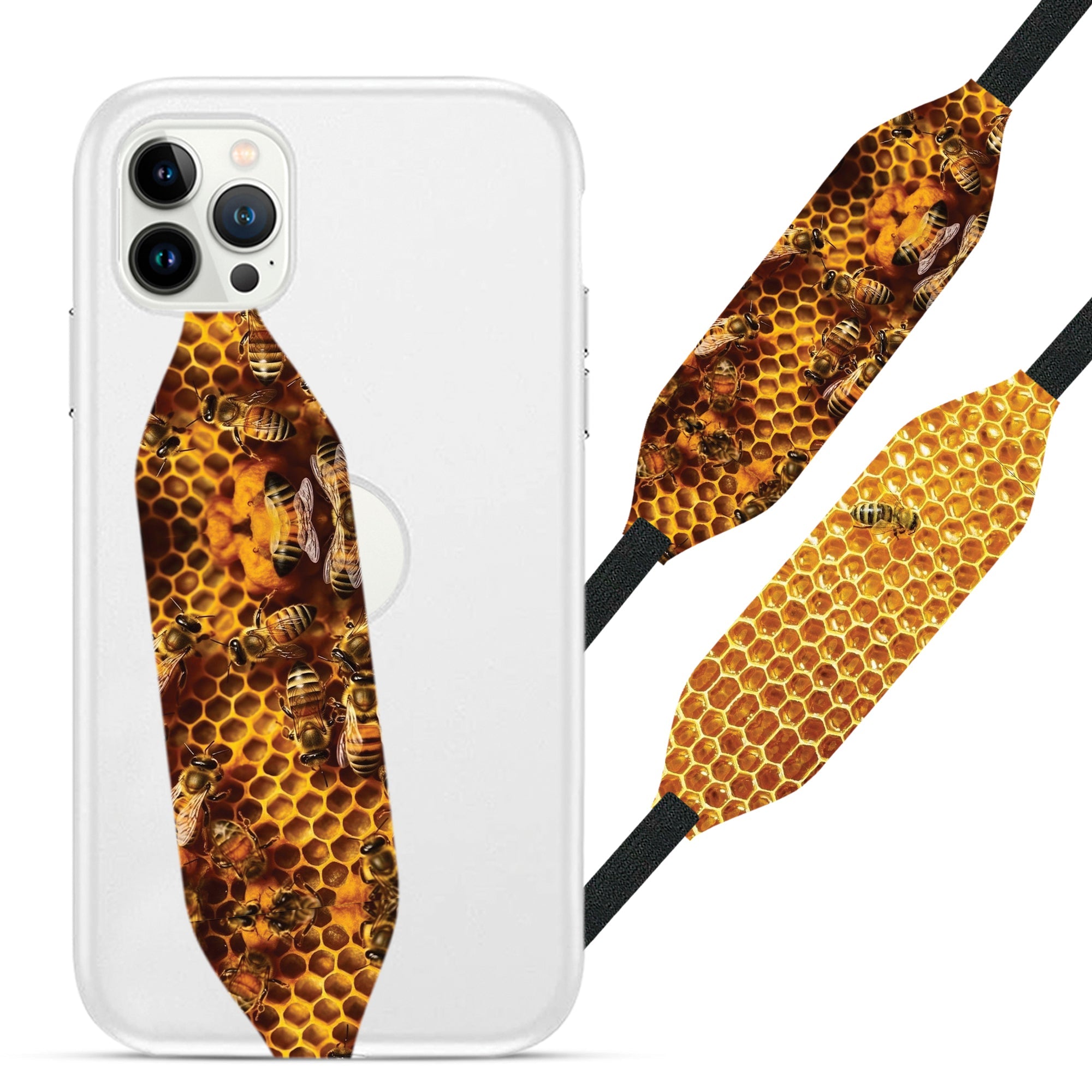 Bee Pattern iPhone Strap - Switch Bands 