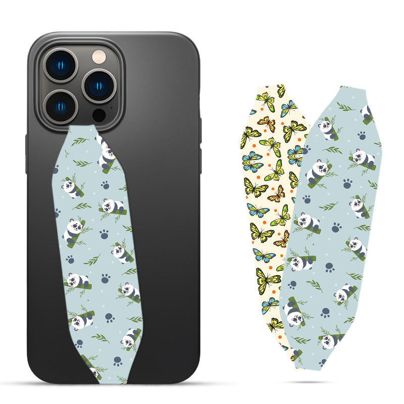 3d Panda Art  iPhone Case Strap - Switch Bands  
