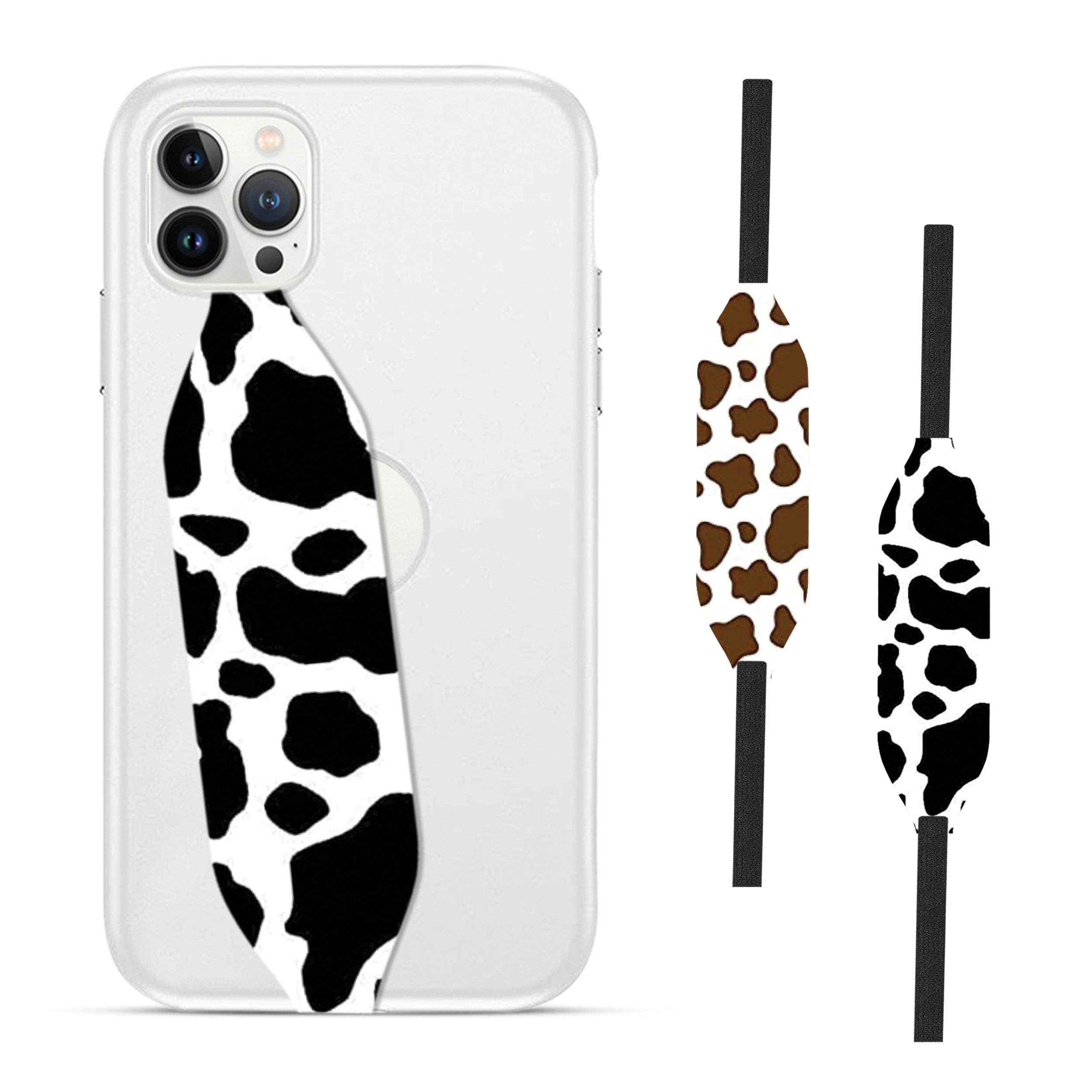 Cow Print Strap Loop - Switch Bands 
