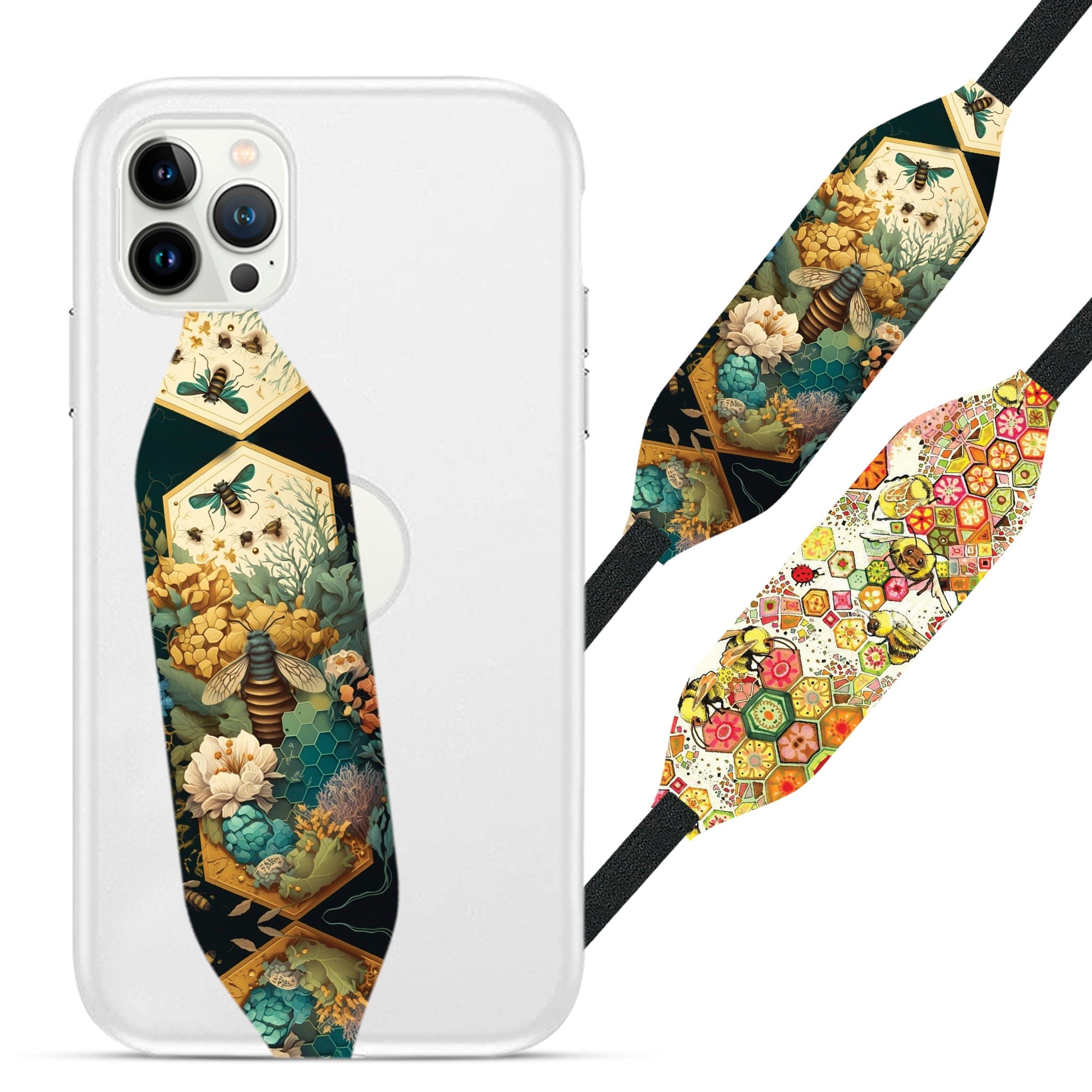 bee art  iPhone Strap - Switch Bands 