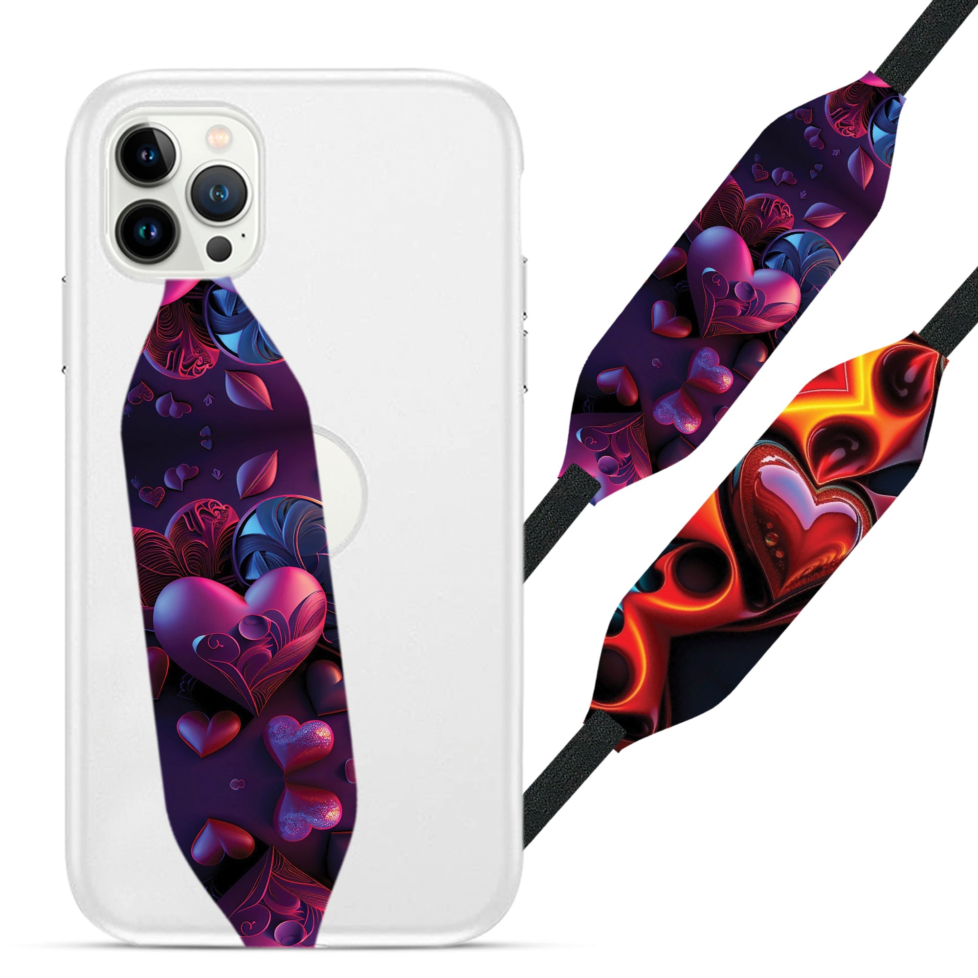 Chromatic Heartbeat Phone Grip - Switch Bands 
