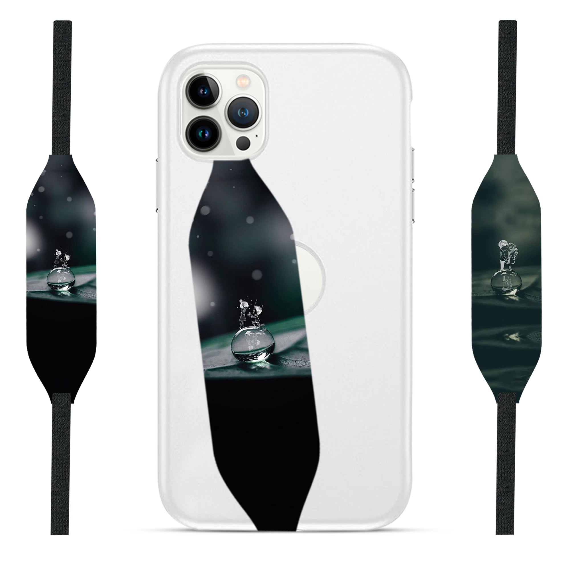 Water Drop iPhone Case with Strap - Switch Bands 
