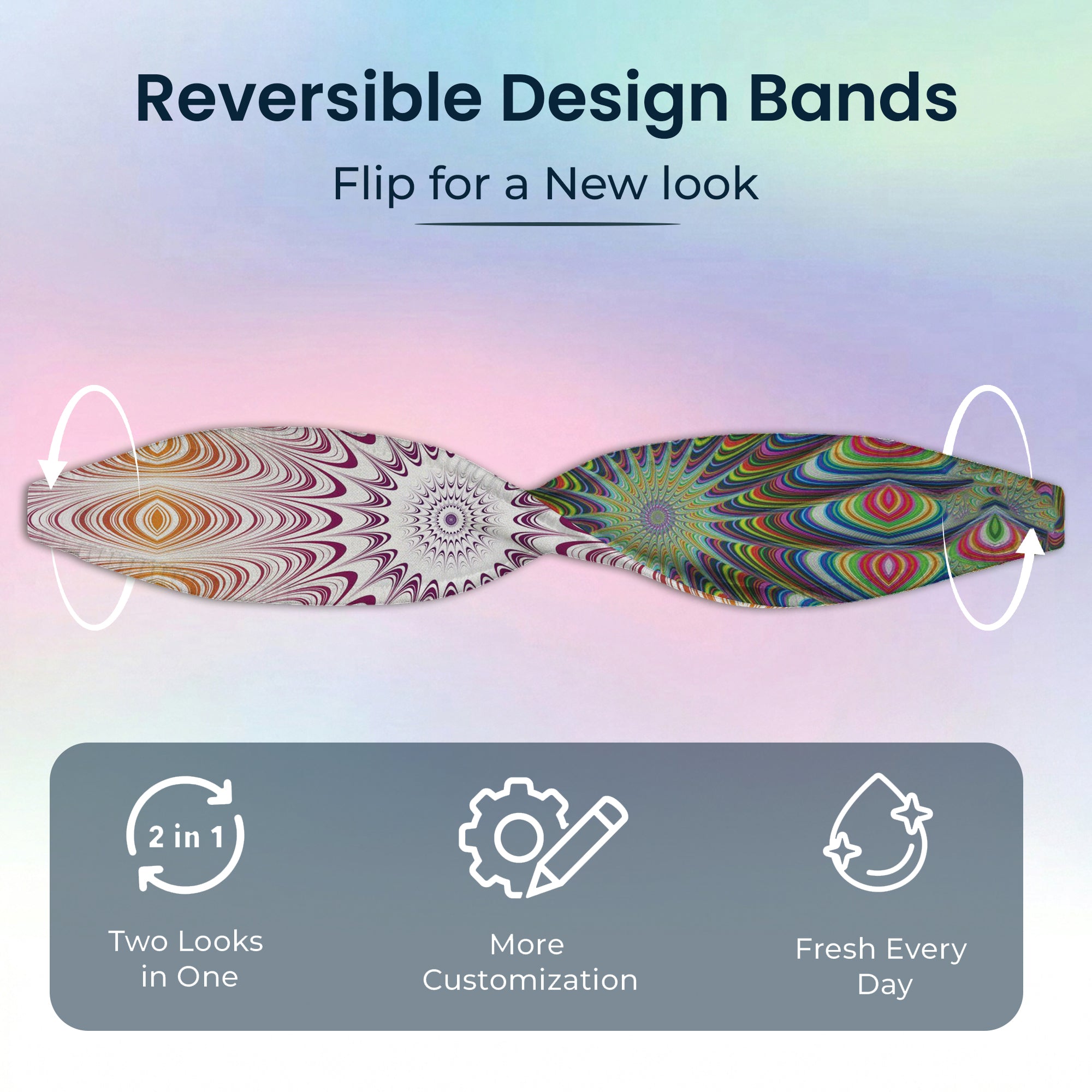 Psych Out Phone Grip Strap | Adhesive-Free | Switchbands