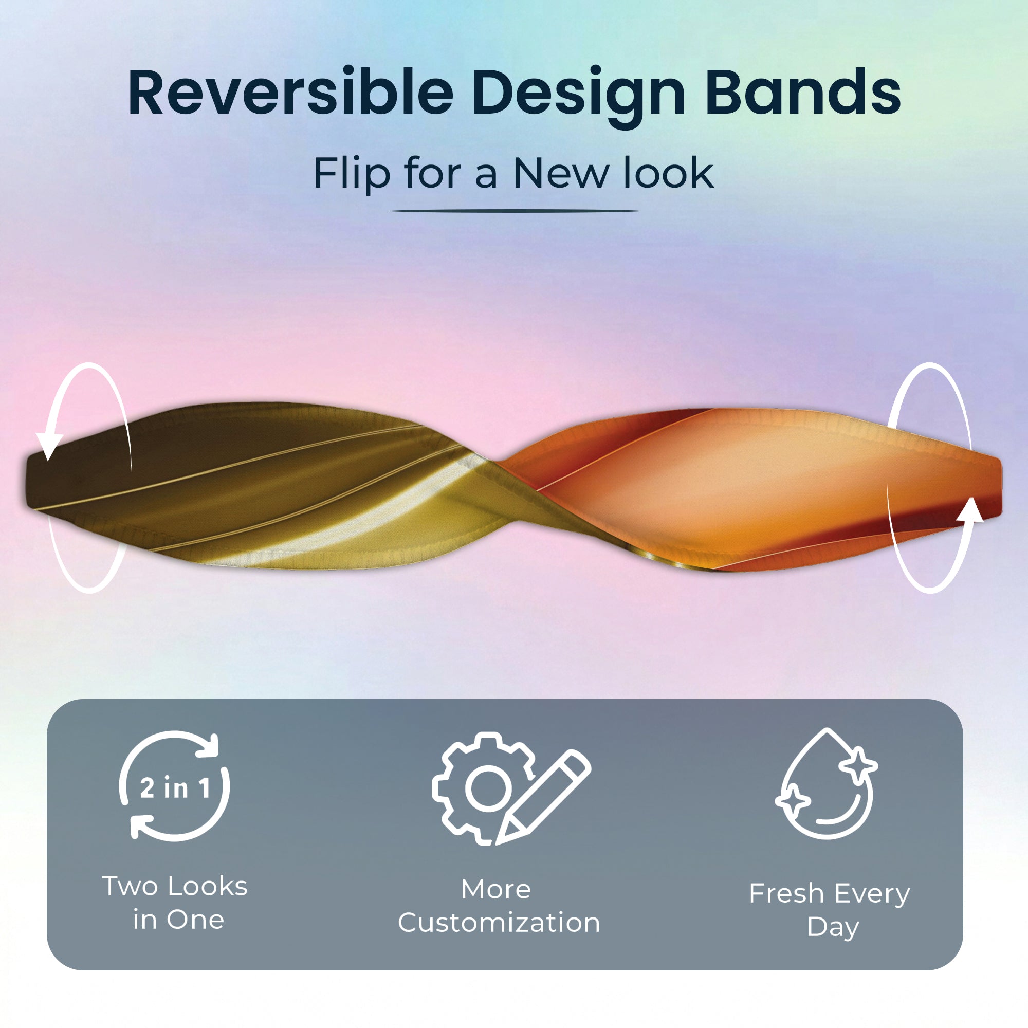 Shiny Silk Phone Grip Strap | Adhesive-Free | Switchbands