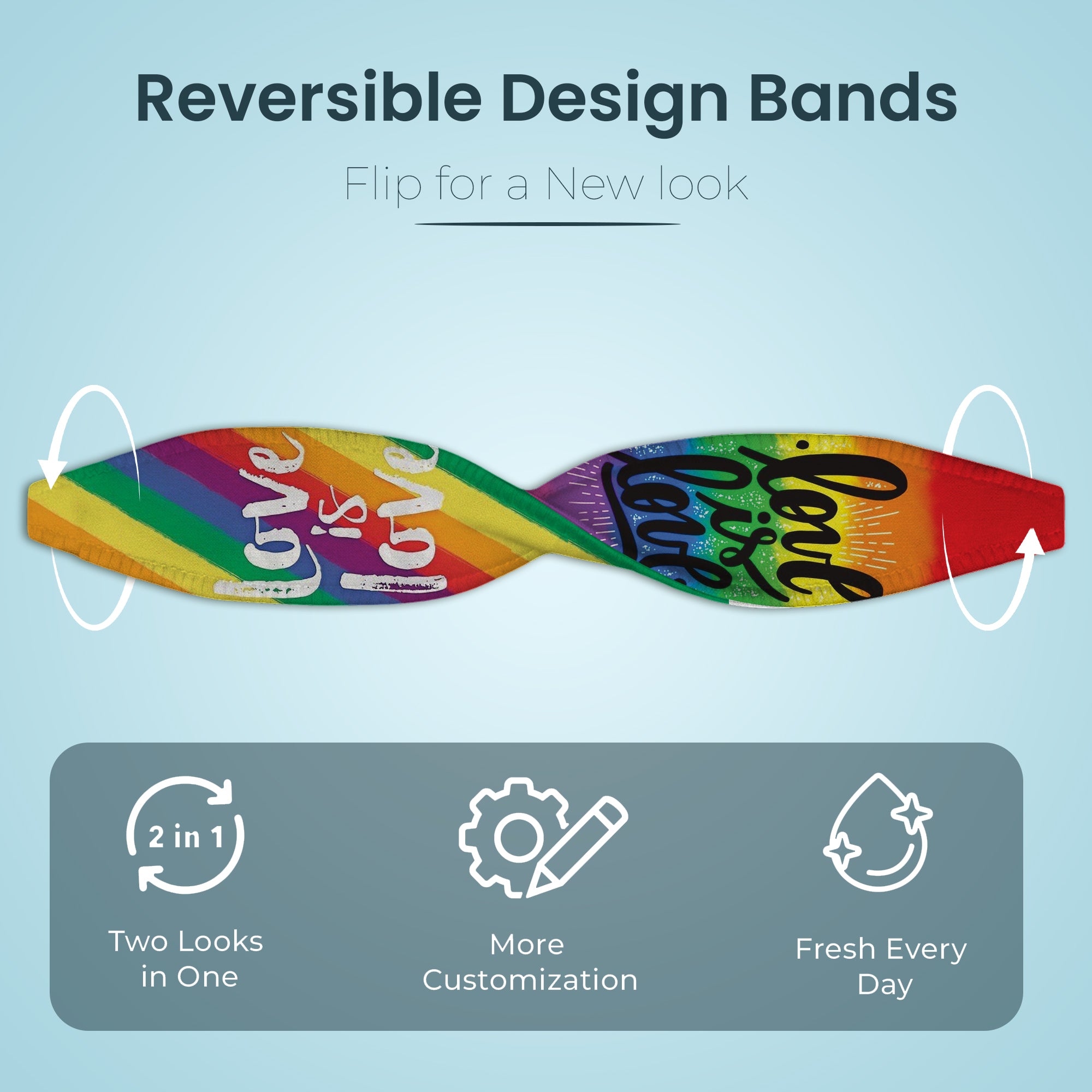 Spectrum Splendor  Phone Grip Strap | Adhesive-Free | Switchbands