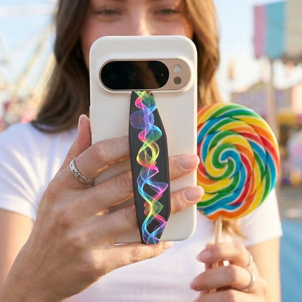 Queer Quilts Phone Grip Strap | Adhesive-Free | Switchbands