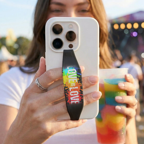 Rainbow Rhapsody Phone Grip Strap | Adhesive-Free | Switchbands