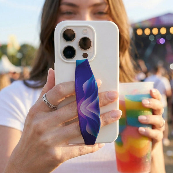 Gradient Glow   Phone Grip Strap | Adhesive-Free | Switchbands