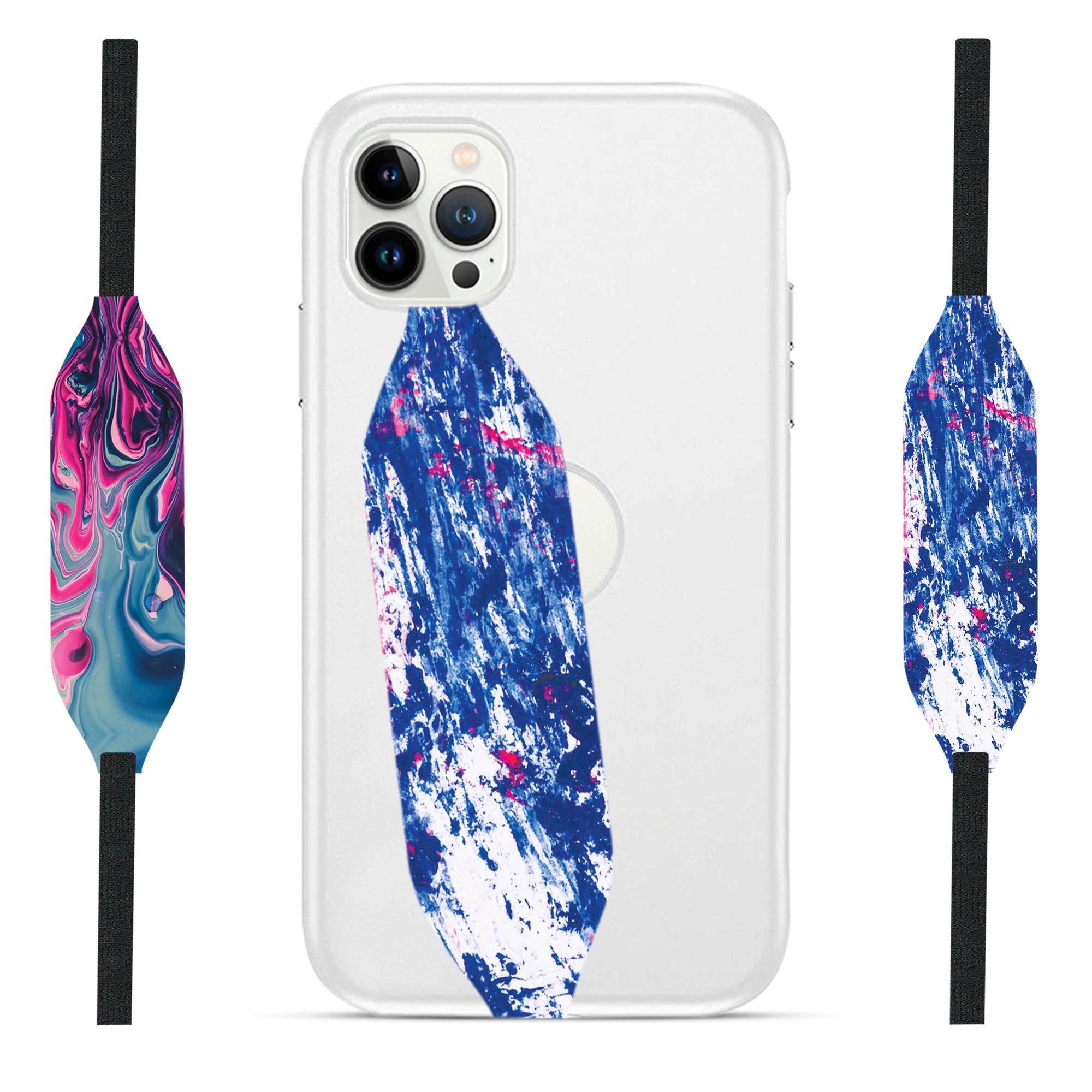 colorful Grunge Texture  iPhone Strap - Switch Bands 