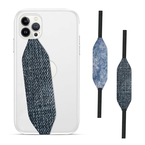 Denim Indigo iPhone Wrist Strap - switch bands 
