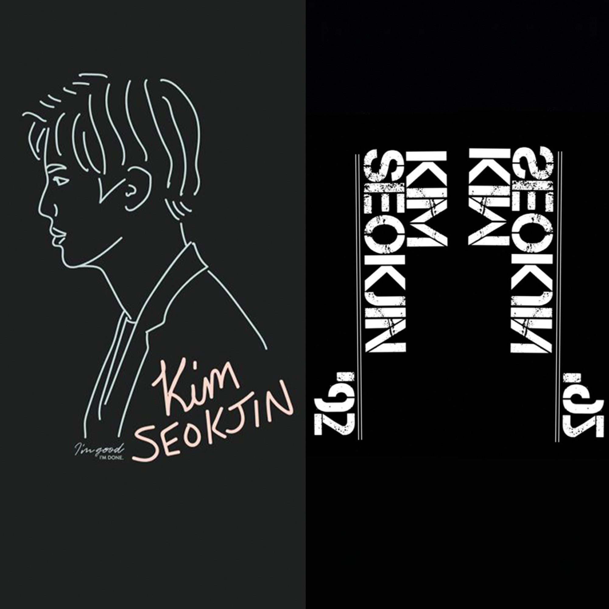 KIM Seokjin loop straps - Switch Bands 