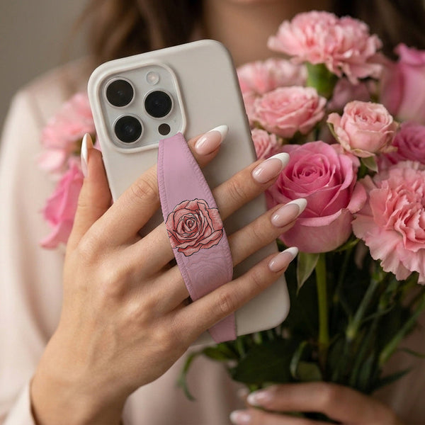 Dahlia Icon Phone Grip Strap | Adhesive-Free | Switchbands