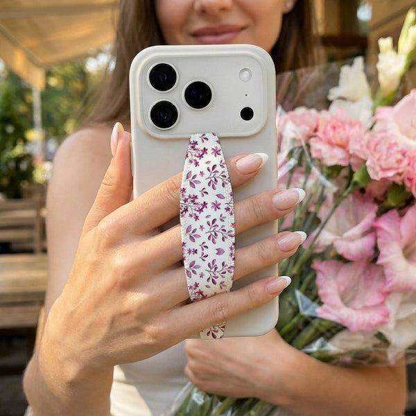 Rainbow Bloom Burst Phone Grip Strap | Adhesive-Free | Switchbands
