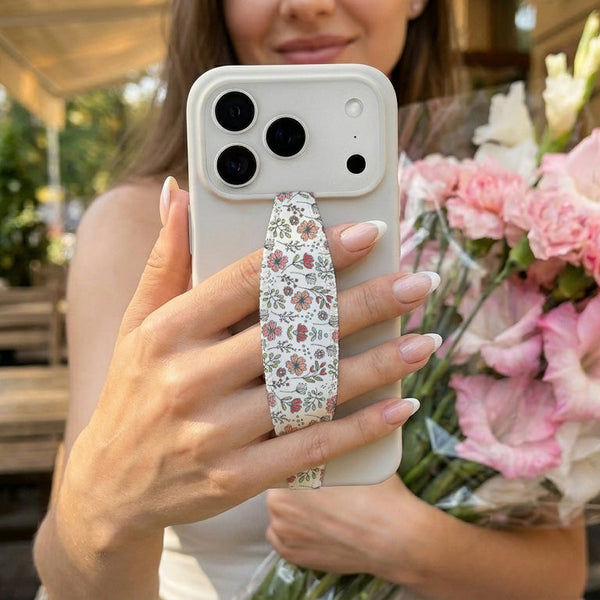 Floral Kalidoscope Phone Grip Strap | Adhesive-Free | Switchbands