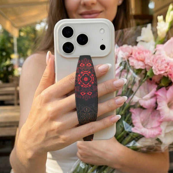 Botanic Elegance Phone Grip Strap | Adhesive-Free | Switchbands