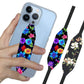 Switchbands Universal Stretchable Phone Hand Straps And Finger Loop For Phone Cases - Honey Bee & Honey bee in Flowers