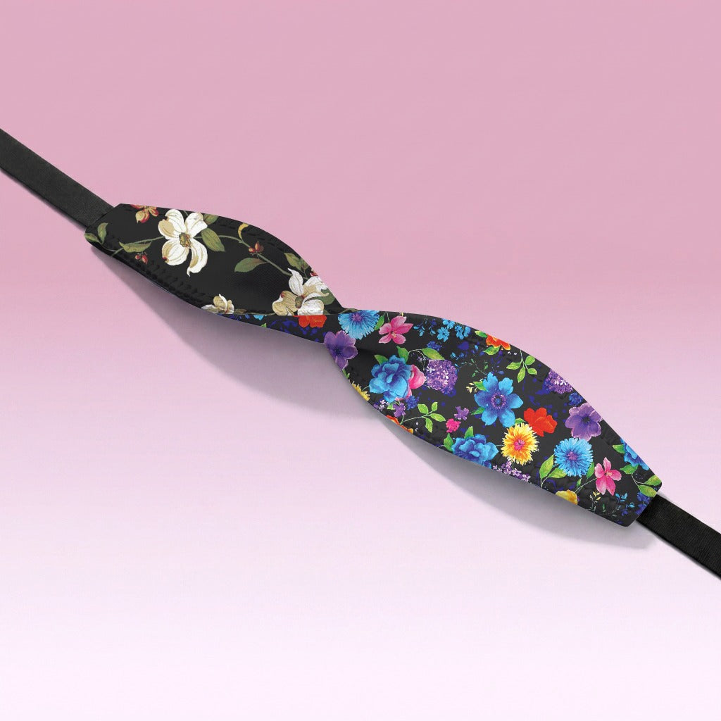 Vintage & Blossoms On Black