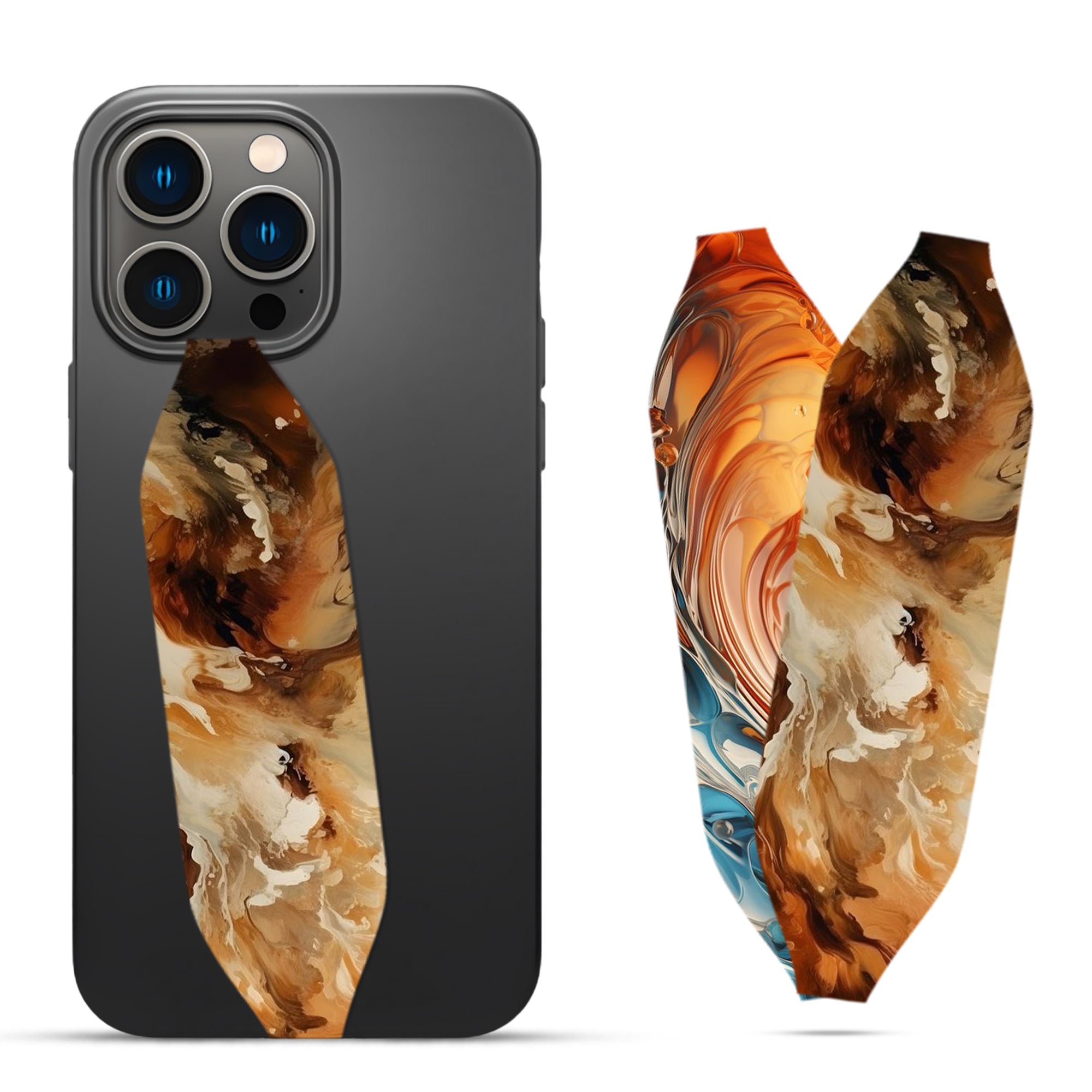 Abstract Painting Phone grip strap - Switch Bands 