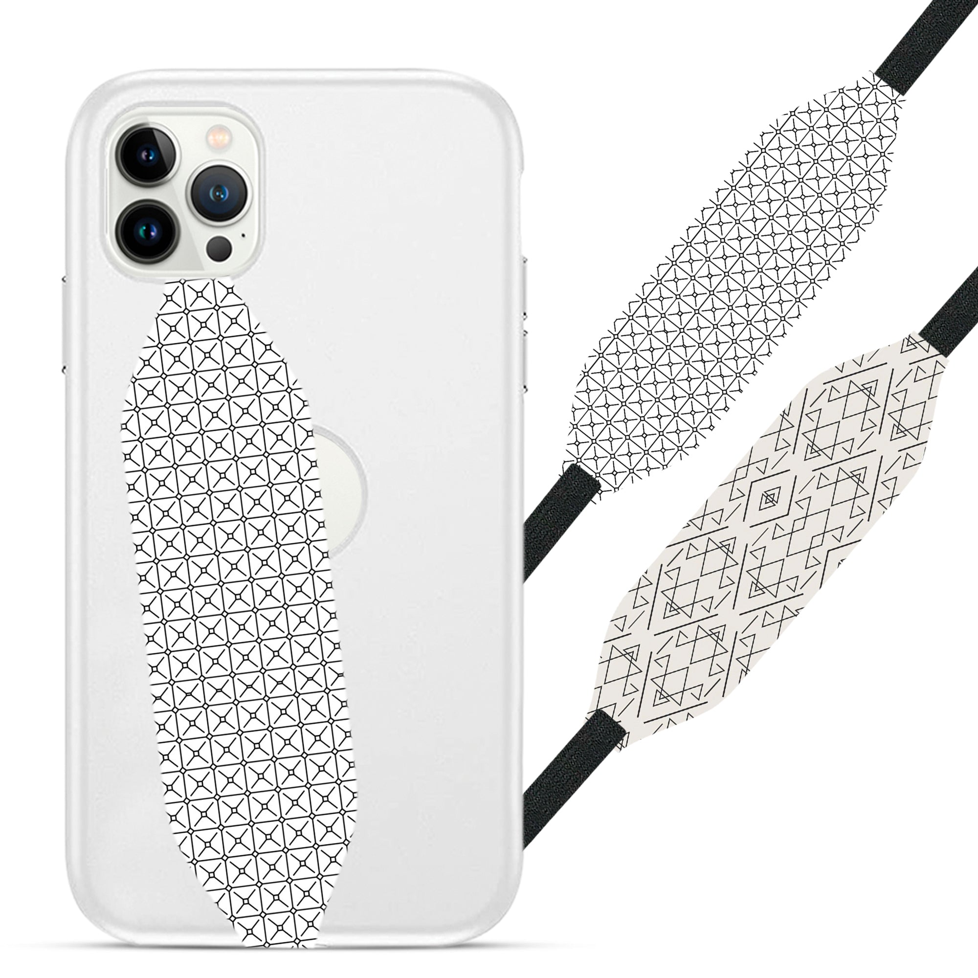 geometric seamless pattern Strap Loop - Switch Bands