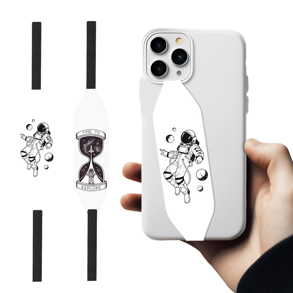 Astronaut on moon iPhone Case Strap - Switch Bands  