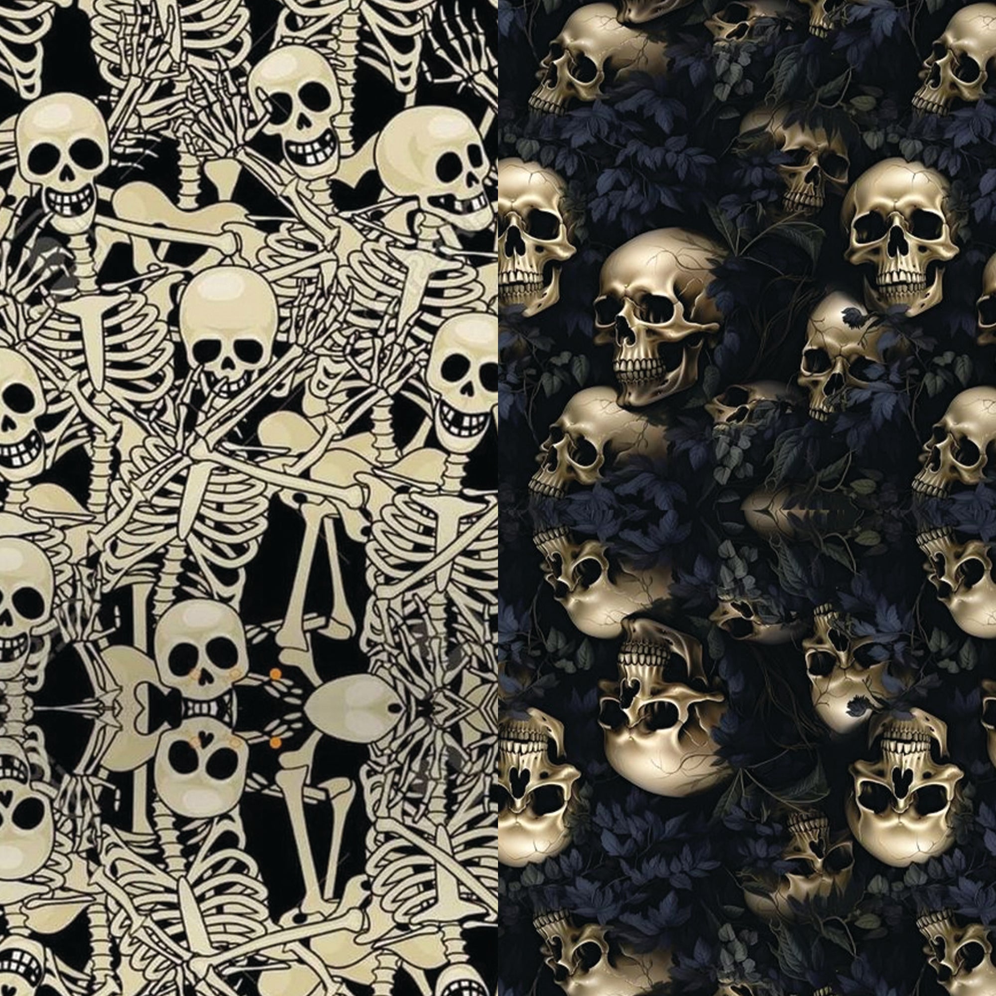 Skull Astethic Phone Loop Strap - Switch Bands 