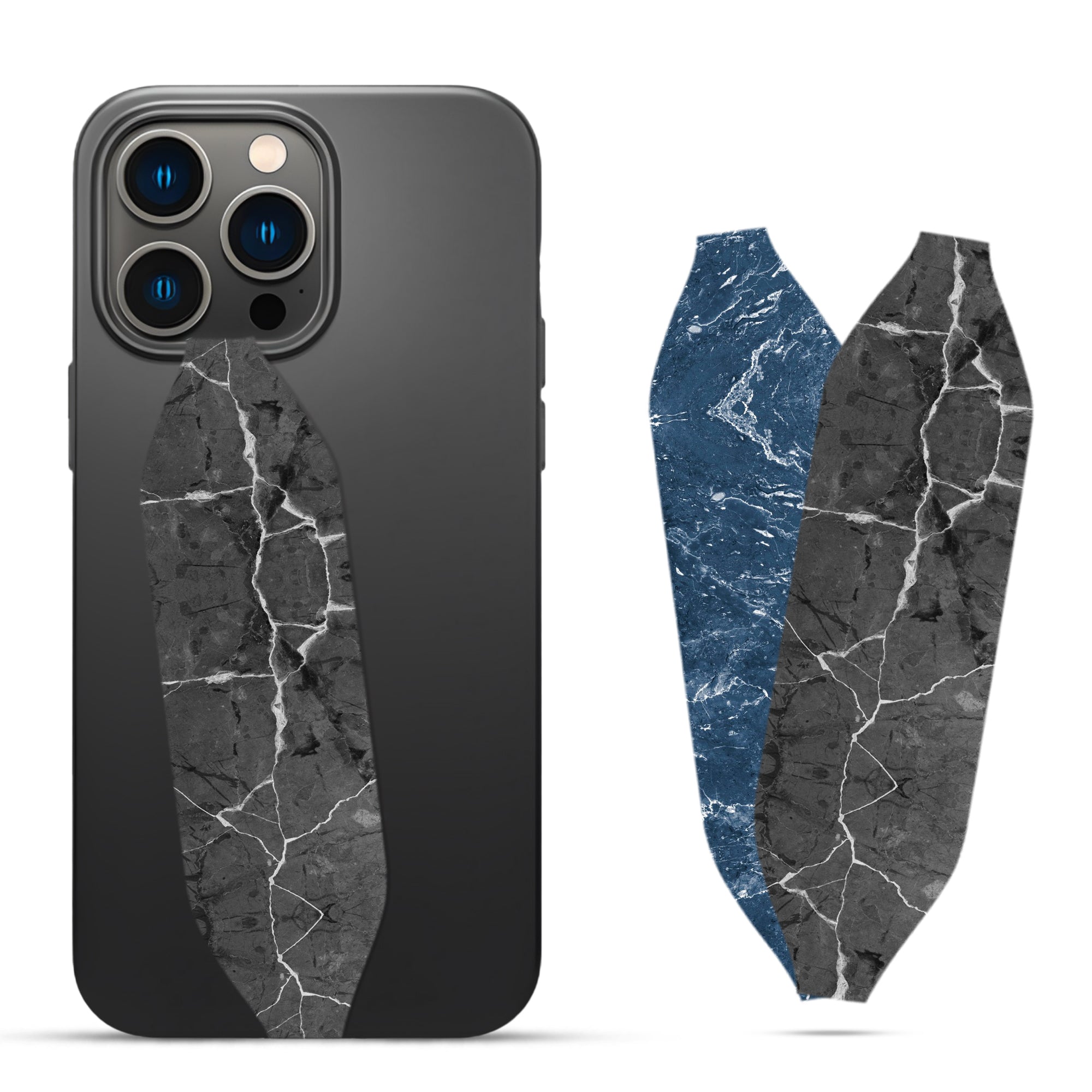 Araffes walking on a rocky surface  Phone grip strap - Switch Bands 