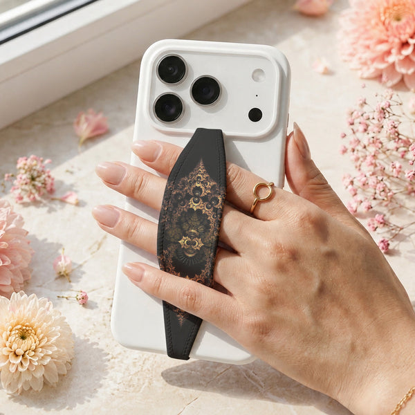 Rangoli Rhythms Phone Grip Strap | Adhesive-Free | Switchbands