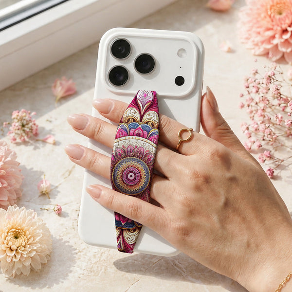 Serenity Spiral Phone Grip Strap | Adhesive-Free | Switchbands