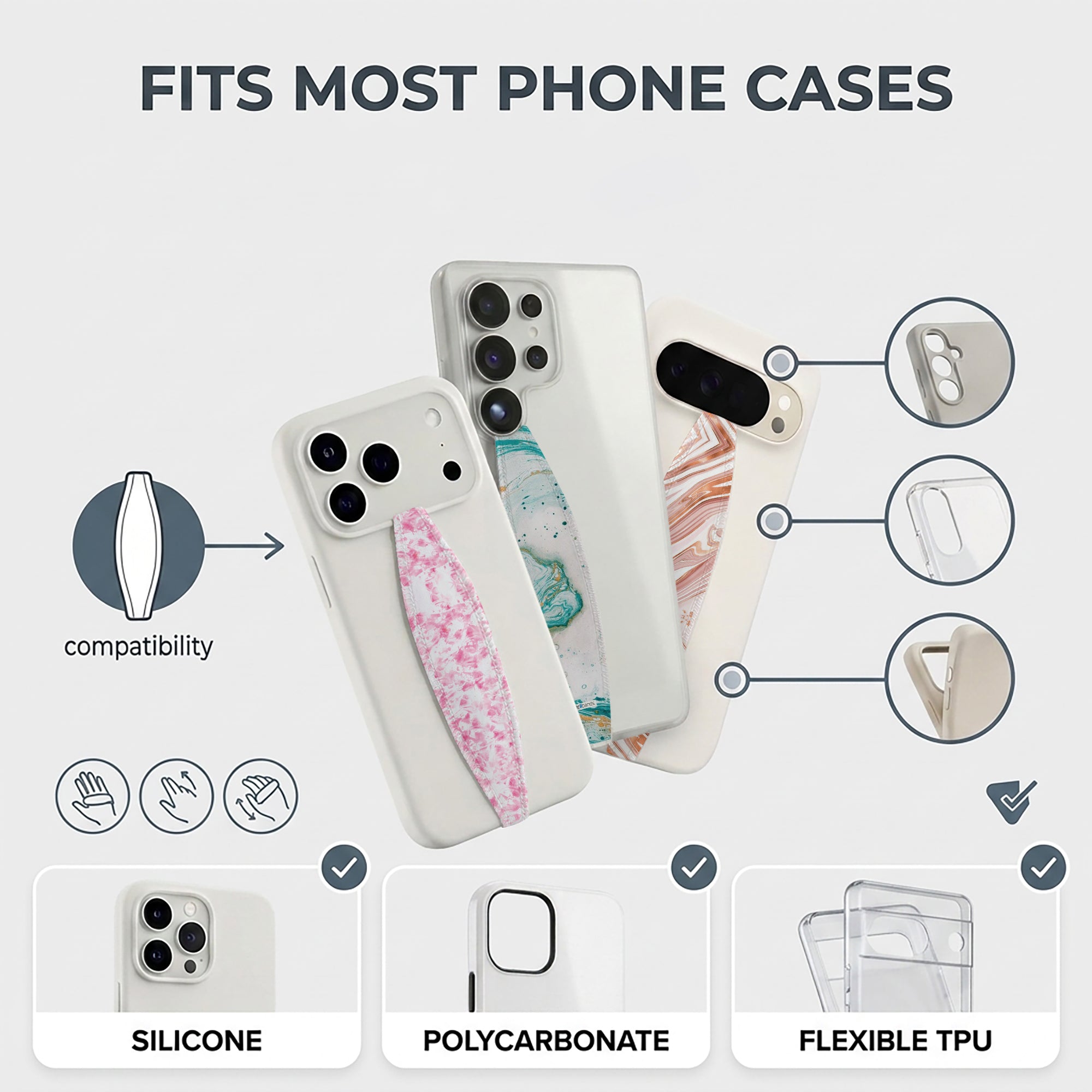 Custom Phone Grip Strap | Adhesive-Free | Switchbands