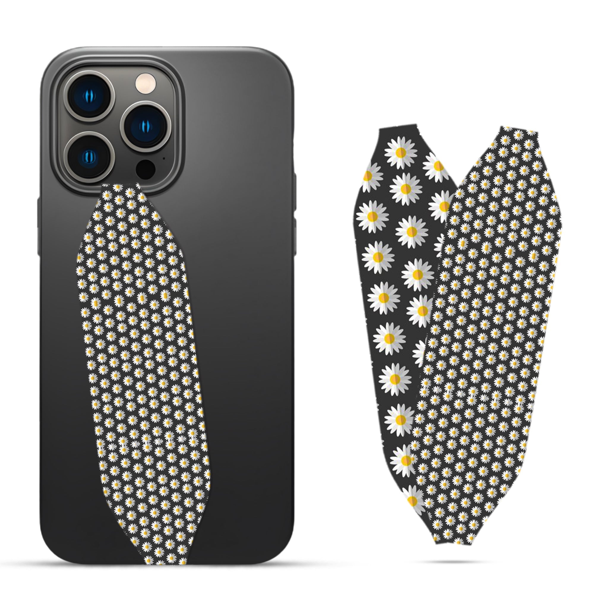 White Daisies Cigarette Phone Gripper - Switch Bands
