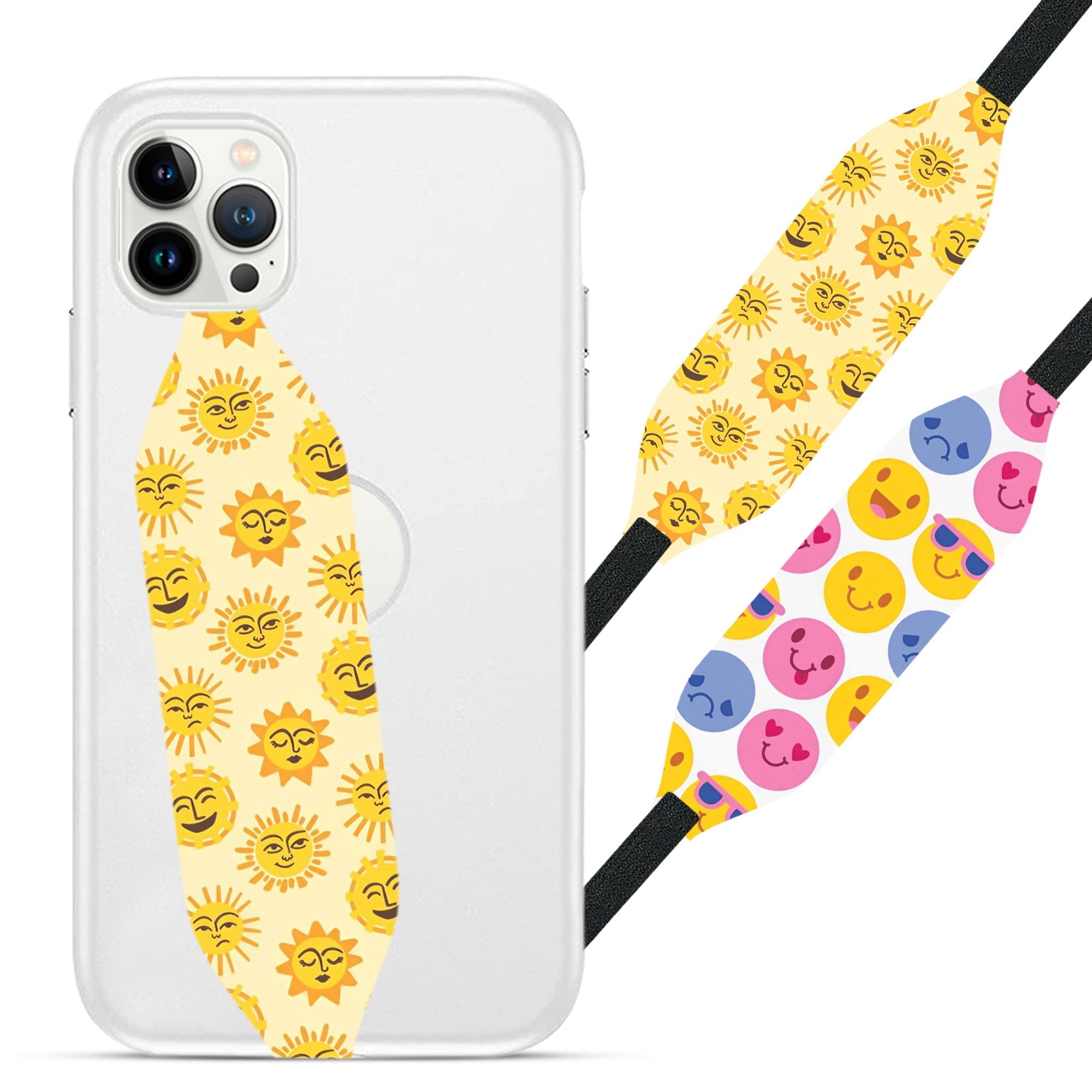 Smile sunny Toon Art Strap loop - Switch Bands 