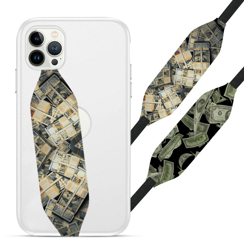 Dollar Pattern phone grip strap - Switch Bands