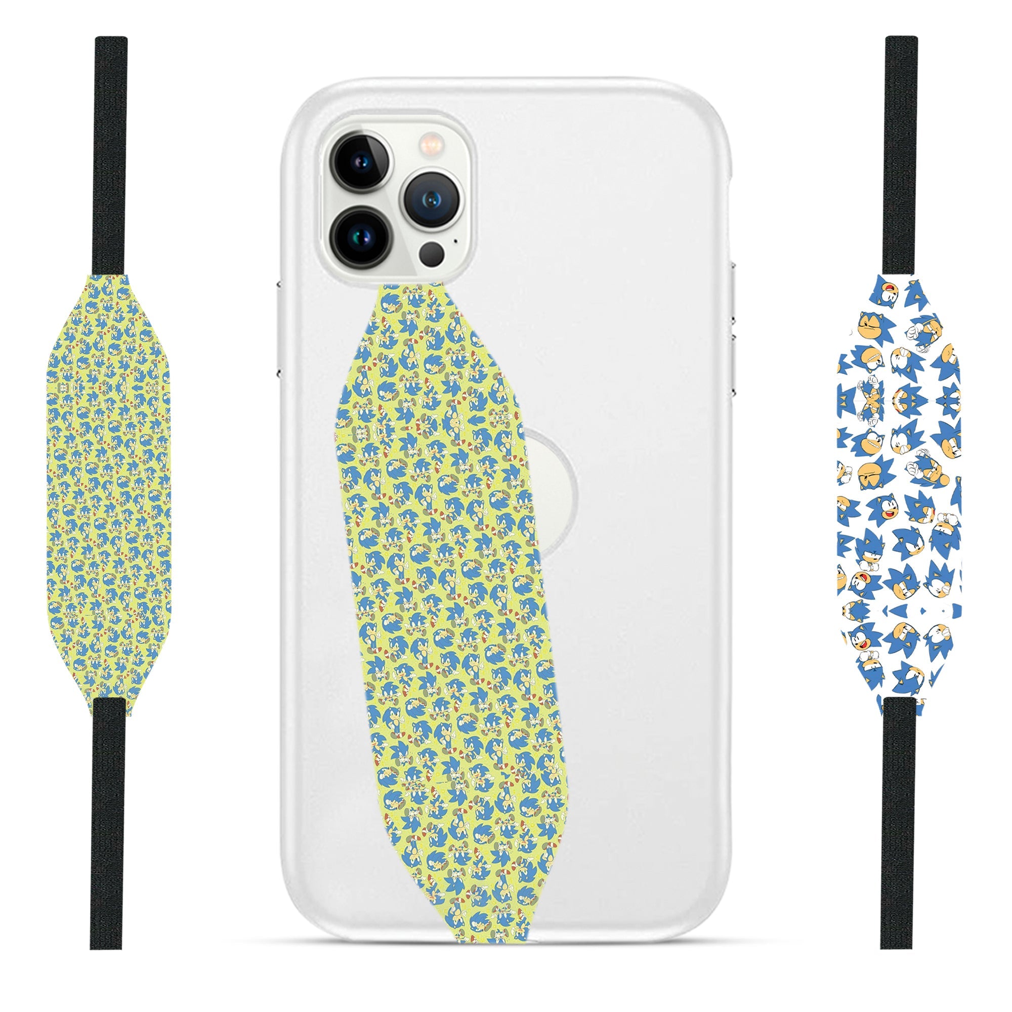 sonic Surge toon art phone grip strap - Switch Bands 