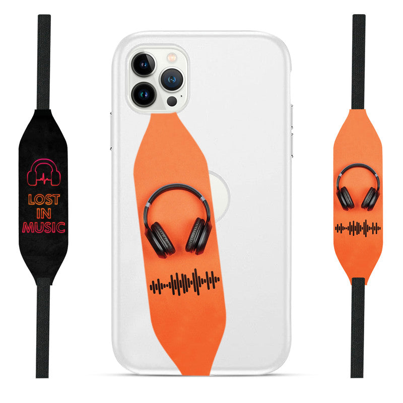 Headphones Lost In Music Strap for Phone - Switch Bands 
