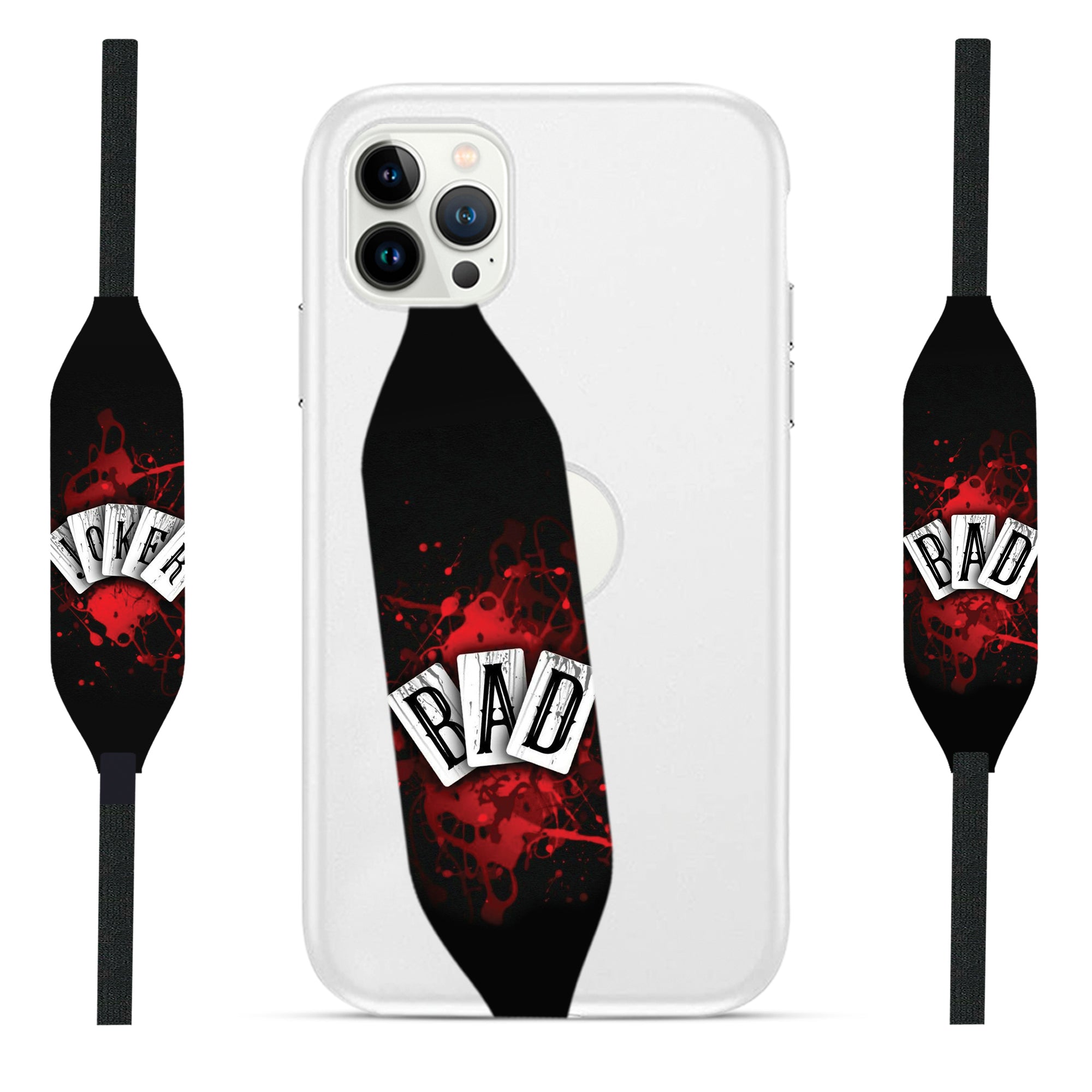 Bad card pattern Phone Case with Strap - Switch Bands 