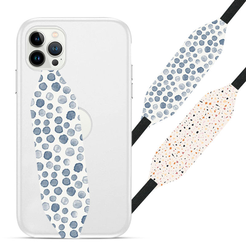 Terrazzo flooring vector seamless loopy iPhone Case - Switch Bands 
