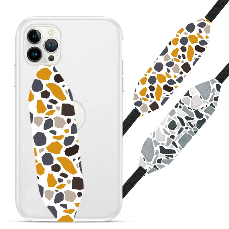 Terrazzo flooring vector seamless loopy iPhone Case - Switch Bands 